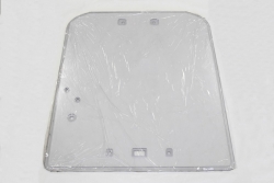 safety window 1/2" thick w/ milled edge insert to fit kubota ssv models (ssv65 & ssv75)