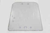 safety window 1/2" thick w/ milled edge insert to fit kubota ssv models (ssv65 & ssv75)