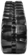 takeuchi tl26 set of 2 13" heavy duty block tread rubber tracks (320x86tx48)