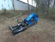 mini skid steer brush cutter series 2 - open front | blue diamond