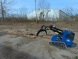 mini skid steer log grapple | blue diamond