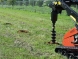 brand new blue diamond mini skid steer heavy duty auger 6h