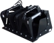mini skid steer grapple bucket | blue diamond