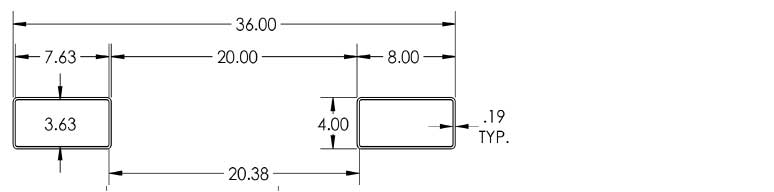 wide frame fork mounted swivel hooks dimensions