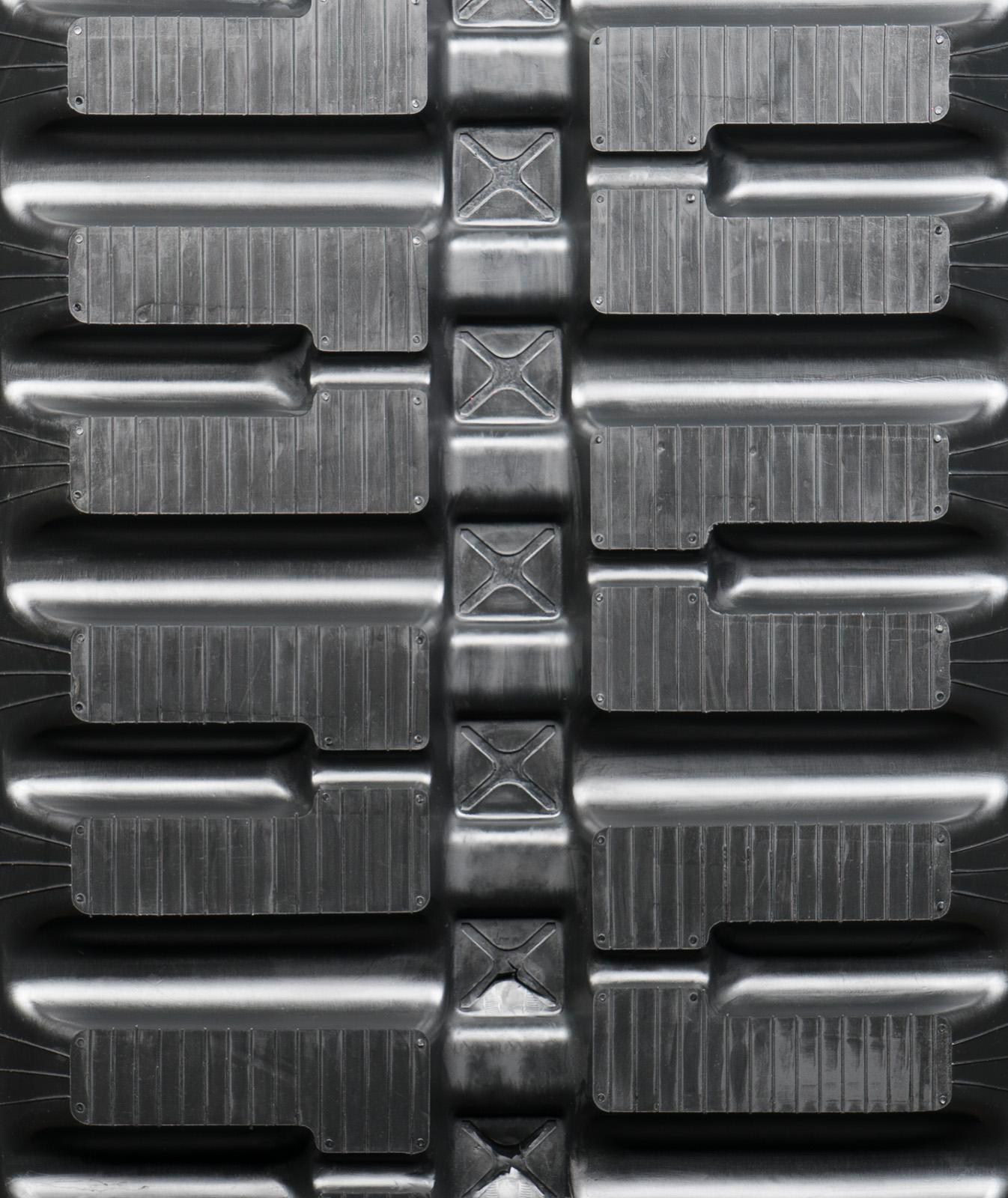 set of 2 18" heavy duty c pattern rubber track (450x86bx63)