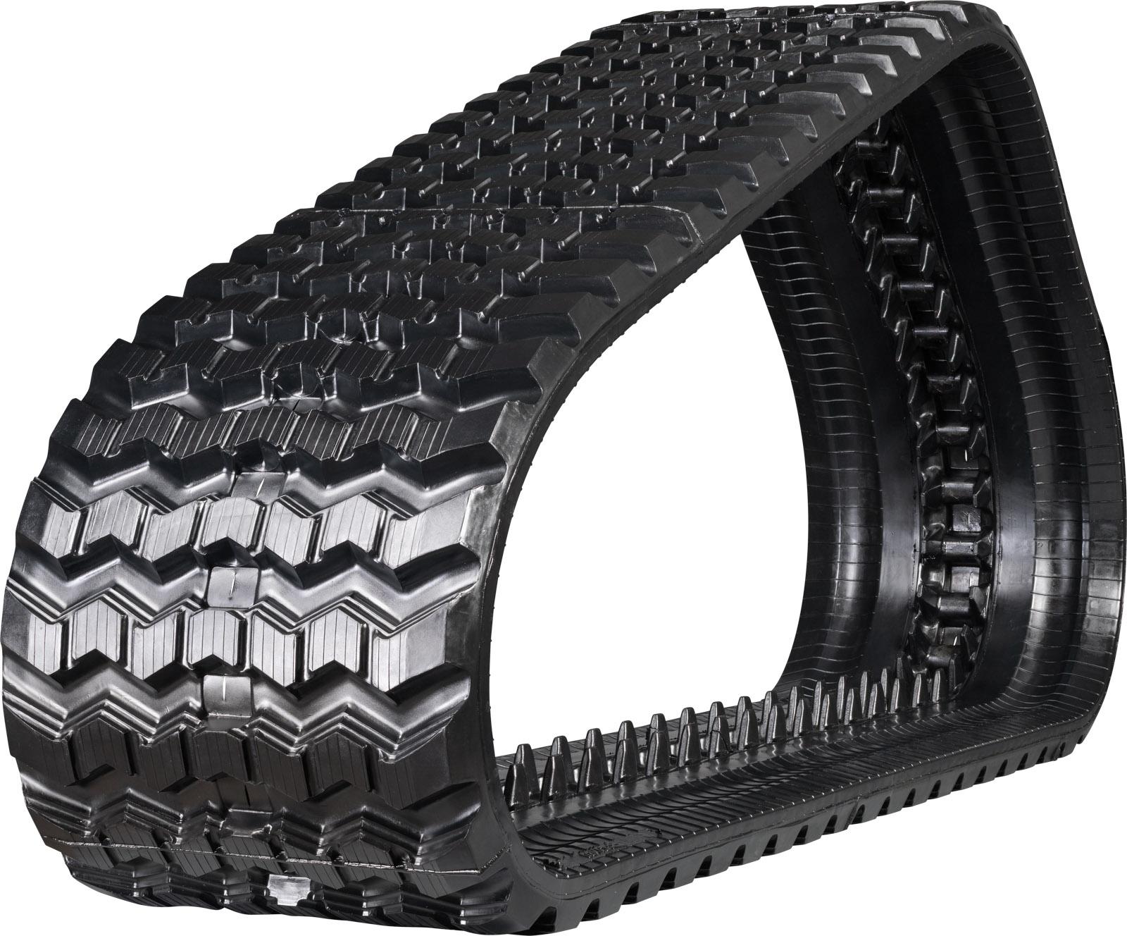 set of 2 18" camso heavy duty sawtooth pattern rubber track (450x86bx63)